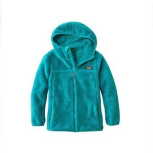 LL Bean kids hi pile fleece EUC